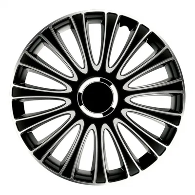 Produktbild von Górecki 2211197, 40,6 cm (16"), ABS, Metall, Schwarz, Silber, Jede Marke, 4 Stück(e), Polen