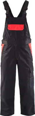 Produktbild von Blakläder Latzhose Industrie 2664 1800 in div. Farben, Farbe:schwarz/rot, Größe:56