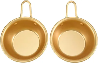 Produktbild von Aluminium Schale für Makgeolli, traditionelle koreanische Reisschale, 1 Stück, für die Küche