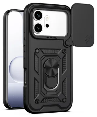 Produktbild von Hülle für Honor 600 Pro / 600, Marke Techsuit, mit Kameraschutz, schwarz