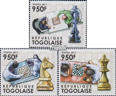 Produktbild von Briefmarken Togo 2012 Mi 4357-4359 (kompl.Ausg.) postfrisch Schach