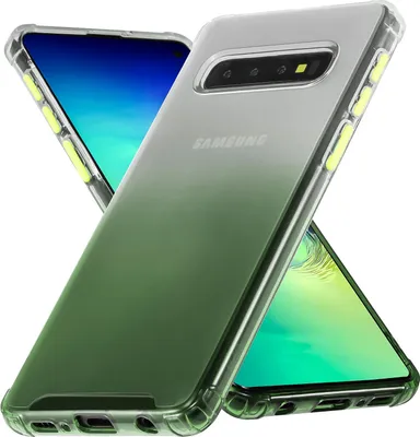 Produktbild von Farbverlauf Hülle für Samsung Galaxy S10 Schutzhülle Handy Case Kamera Schutz Cover
