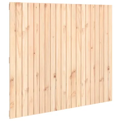 Produktbild von vidaXL Wand-Kopfteil 127,5x3x110 cm Massivholz Kiefer