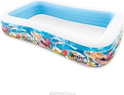 Zdjęcie produktu dla Intex 58485, Basen nadmuchiwany, 1050 l, Prostokątny, 6 lat(a), PCW, Wielobarwny