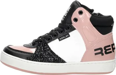 Image de Replay Cobra 8CC  Sneakers Hoog - Zwart - Maat 38