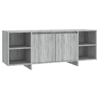 Produktbild von TV-Schrank Grau Sonoma 130x35x50 cm Holzwerkstoff