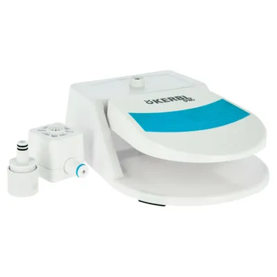 Produktbild von Kerbl Trinkbrunnen für Haustiere Bubble 25,5x18x8 cm Weiß und Blau