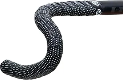 Produktbild von Bikeribbon Reflective Lenkerband Schwarz Schwarz One Size