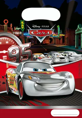 Produktbild von Cars Silberne Edition Partytüten