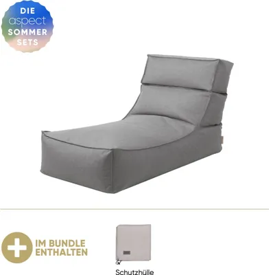 Produktbild von Blomus Outdoor-Lounger -STAY- Size L inkl. GRATIS Schutzhülle Stone