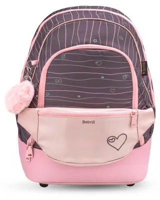 Produktbild von Belmil 2-IN-1 Schultasche & Gürteltasche 2-teilig "Mint"