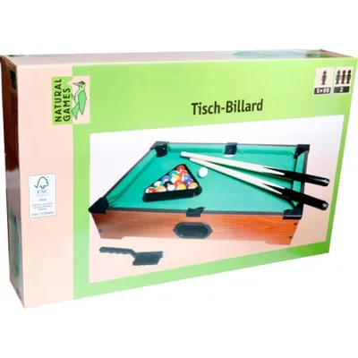 Image de Natural Games billard de table, 53 x 32,5 x 10 cm