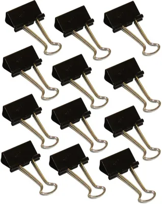 Immagine prodotto di WEDO64 21425 Clip a scomparsa (L)25 mm Larghezza di serraggio: 9 mm nero