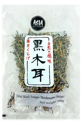 Produktbild von Mun getrocknete Pilzstreifen 100g - Asia Kitchen