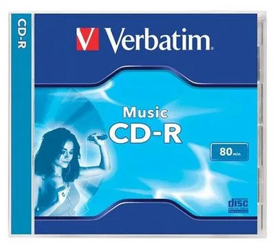 Obrázok produktu pre Verbatim 43364, 16x, CD-R, 120 mm, Šperkovnica, 1 kusov