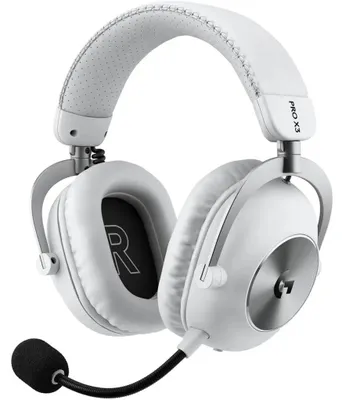 Immagine prodotto di Cuffie gaming Logitech G PRO X3 LIGHTSPEED, Bluetooth, autonomia 70 ore, microfono, colore bianco