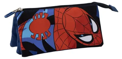 Produktbild von Marvel Spiderman Federmä ppchen, dreifach