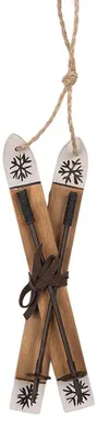 Zdjęcie produktu dla Zawieszka Clayre & Eef, 5x2x15 cm, brązowy, drewno