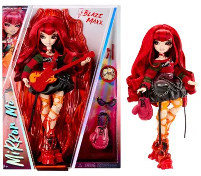 Zdjęcie produktu dla MGA Entertainment Mirror Mi Blaze Maxx, Lalka modowa, Damski, 4 lat(a), Chłopak, dziewczyna, Wielobarwny, Czerwony