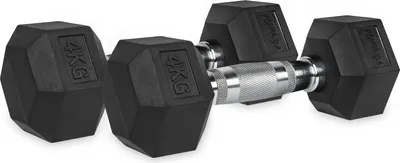 Produktbild von VirtuFit Hexa Kurzhantel Pro Set 2 x 4 kg