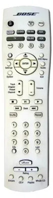 Produktbild von Fernbedienung, geeignet für das BOSE RC38T1-27 Modell