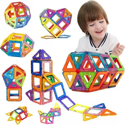 Produktbild von Spieltafeln,50 Stück Kinder Magnetplatte Set, Mini transparent, Farbe
