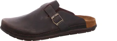 Produktbild von Rohde Herren Hausschuhe Pantoffeln Leder Rodigo-H 6743, Größe:41 EU, Farbe:Braun