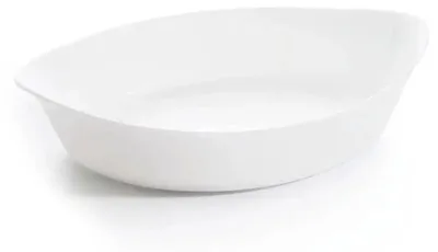 Produktbild von Luminarc N3083 Auflaufform Glas oval 32cm, weiß