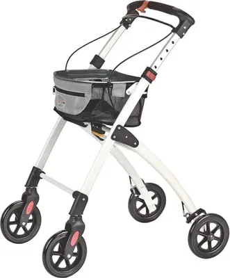 Image de Rollateur Servocare intérieur pour la maison, avec sac, supporte jusqu'à 100 kg