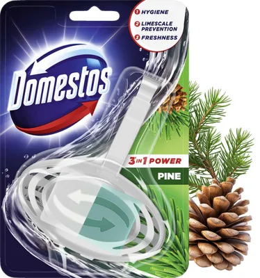 Produktbild von Domestos WC-Reinigungstabs 3-in-1 Power Pine 35 g