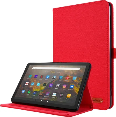 Produktbild von Schutzhülle für Amazon Fire HD 10 / HD 10 Plus 11. Generation 2021 10.1 Zoll Slim Case Etui mit Standfunktion und Auto Sleep/Wake Funktion