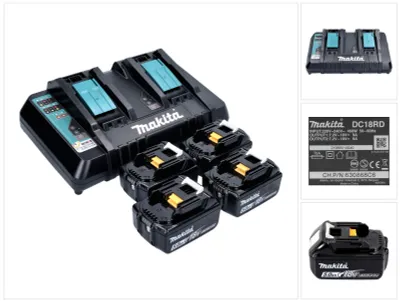Produktbild von Makita 199483-0 Power Source Kit Li 18V 5Ah