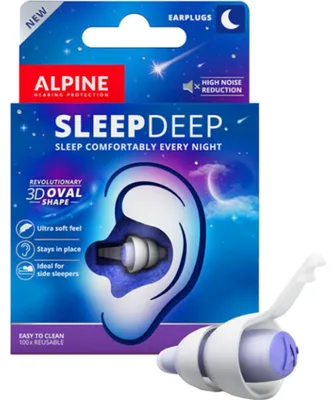 Productafbeelding van ALPINE 2863071 ALPINE SLEEP DEEP Ohrstöpsel 27 dB Kunststoff, 1 St.