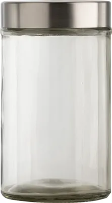 Produktbild von Vorratsglas - Glas - 1000 ml - mit Aluminiumdeckel