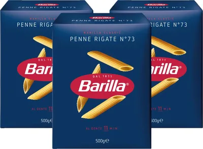 Produktbild von Barilla - Penne Rigate n.73 3er Pack (3x500g)