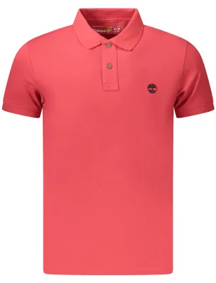 Zdjęcie produktu dla TIMBERLAND Herren-Poloshirt mit kurzen Ärmeln, Rot