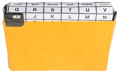 Obrázek produktu pro Exacompta 13752E 24 rozdělovníků s okénky kovové 105x148mm abecední
