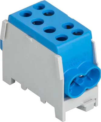 Obrázok produktu pre Pollmann hlavná odbočka, 1-pólová, 1 vstup 2x35 mm², 1 výstup 2x25 mm², 1 ks.