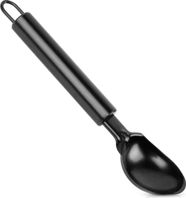 Image de Cuillère à glace, acier noir, 19 cm
