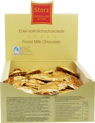 Produktbild von 100er SET Glocken, lose 12,5 g / Schokolade / Weihnachten