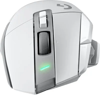 Produktbild von Logitech G G502 X LIGHTSPEED, Rechts, Optisch, RF Wireless, 25600 DPI, Weiß