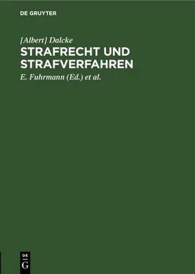 Produktbild von Strafrecht und Strafverfahren