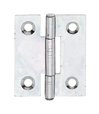 Image de Alberts 849931 Charnière, étroite, galvanisée sendzimir, 31,5 x 26 mm, 50 pièces
