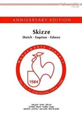 Produktbild von Hahnemühle Skizzenblock Jubiläum - 140 g/m² - DIN A3 - 50 Blatt