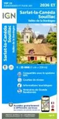 Obrázek produktu pro 2036ET Sarlat Souillac Údolí Dorgogne