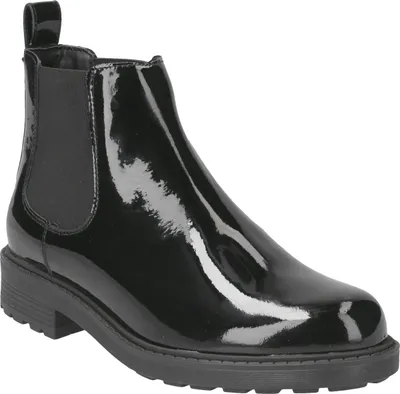 Produktbild von Clarks Stiefelette Orinoco Lane 26163622 4, Lack/Brush, Schwarz, Damen