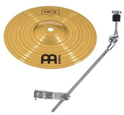 Zdjęcie produktu dla Cymbał Meinl HCS8S Splash o średnicy 8 cali, wraz z ramieniem do zawieszenia cymbałów PYH-C