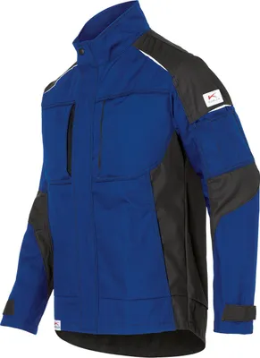 Produktbild von Kübler Activiq Baumwolle+ Jacke kbl.blau/schwarz Gr. 4XL