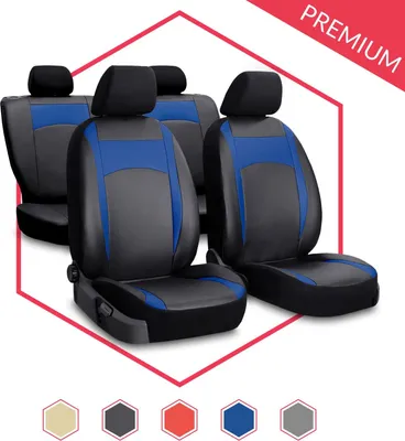 Produktbild von Sitzbezüge Auto Universal Schonbezug Autositzbezüge für Opel Astra H Blau Set