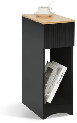 Immagine prodotto di Omgoods - Comodino con cassetto, ideale per piccoli spazi